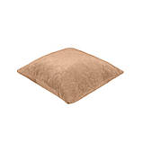 Подушка декоративна "VELOUR" Золотий беж, 40x40, фото 3
