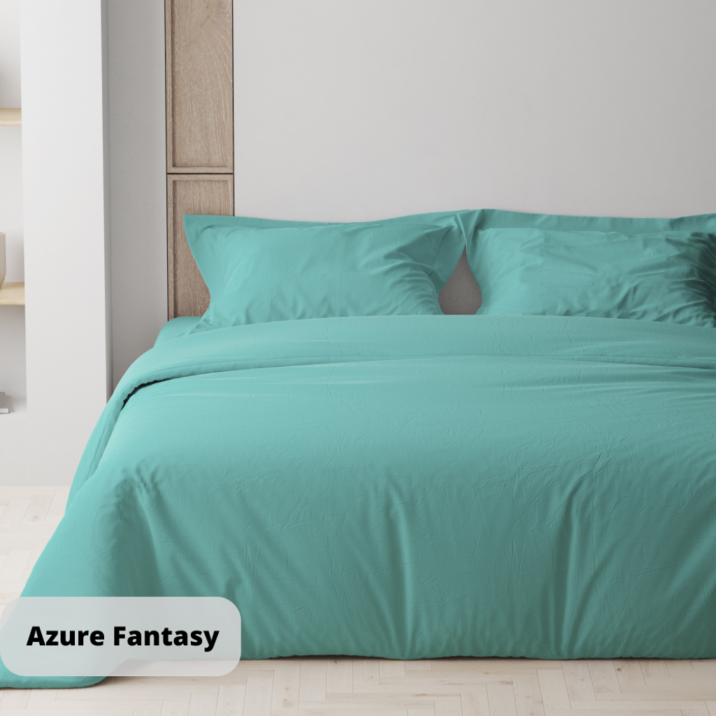 Комплект постільної білизни "ТЕП" сімейний (Azure Fantasy, 70x70)