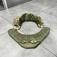 Балістичний захист шиї 2 класу, Мультикам, захист шиї від уламків, балістичний пакет 2 класу, фото 7