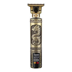 Тример для стрижки волосся окантування бороди акумулятор 1500мАгод USB AC Prof Vintage T9-03