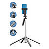 Штатив для телефону з пультом на чотирьох ніжках 45-180см AC Prof P180, фото 2