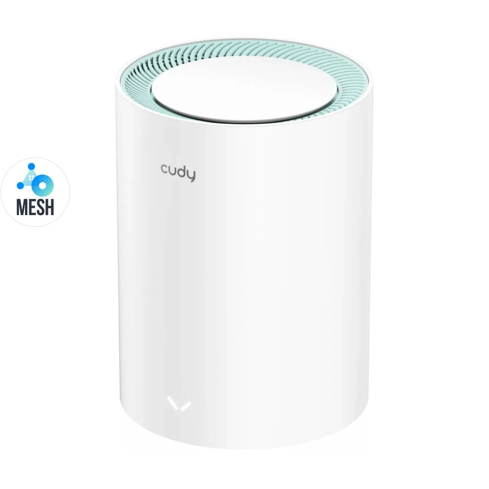 Маршрутизатор WiFi Mesh-система WiFi 5 Cudy M1300 (1-Pack) дводіапазонний гігабітний AC1200 (73-00517)