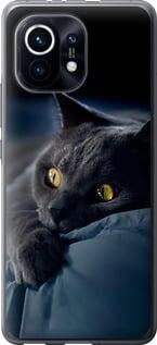 Чохол на Xiaomi Mi 11 Димчастий кіт "825t-2253-5939"