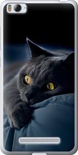 Чохол на Xiaomi Mi4i Димчастий кіт "825t-177-5939"