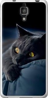 Чохол на Xiaomi Mi4 Димчастий кіт "825t-163-5939"
