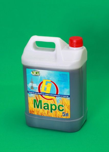 Біостимулятор росту Марс — EL (5 л) — плівкоутворювальний, для насіння та рослин, вбереже від заморозків і спуха!