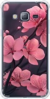 Чохол на Samsung Galaxy J3 Duos (2016) J320H Пурпурова сакура "6075sp-265-5939", фото 1