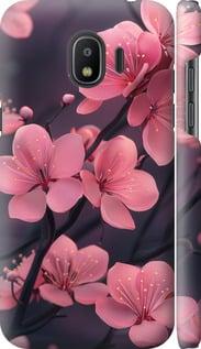 Чохол на Samsung Galaxy J2 2018 Пурпурова сакура "6075m-1351-5939", фото 1
