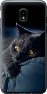 Чохол на Samsung Galaxy J3 2018 Димчастий кіт "825u-1501-5939", фото 1