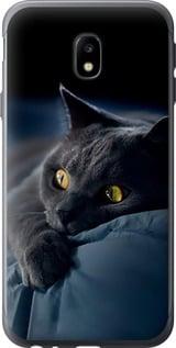 Чохол на Samsung Galaxy J3 (2017) Димчастий кіт "825t-650-5939", фото 1