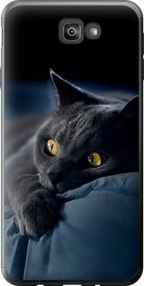 Чохол на Samsung Galaxy J7 Prime Димчастий кіт "825u-610-5939", фото 1