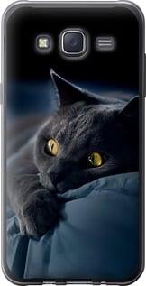Чохол на Samsung Galaxy J5 (2015) J500H Димчастий кіт "825t-100-5939", фото 1