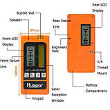 Лазерний рівень нівелір Hilda 4D PRO версія з приймачем пульт зелений промінь + штатив 1 м, фото 6