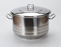 Велика каструля (Котел) Arian 54 л. з потовщеним дном 50х30см