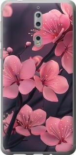 Чохол на Nokia 8 Пурпурова сакура "6075u-1115-5939"