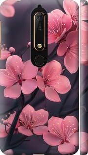 Чохол на Nokia 6 2018 Пурпурова сакура "6075m-1386-5939"