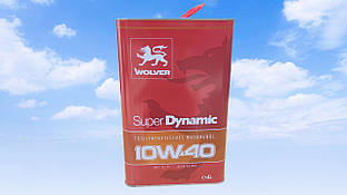Олива моторна WOLVER SUPER DYNAMIC напівсинтетика 10W40 4 л