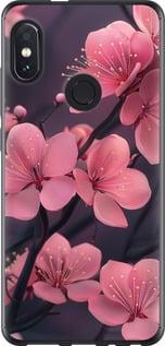 Чохол на Xiaomi Redmi Note 5 Pro Пурпурова сакура "6075t-1353-5939"