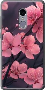 Чохол на Xiaomi Redmi Note 4 Пурпуровий сакура "6075u-352-5939"