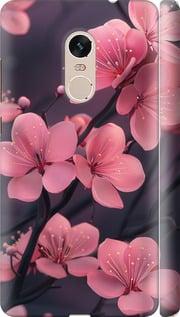 Чохол на Xiaomi Redmi Note 4 Пурпуровий сакура "6075m-352-5939"