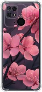 Чохол на Xiaomi Redmi 10C Пурпурова сакура "6075sp-2591-5939"
