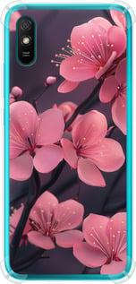 Чохол на Xiaomi Redmi 9A Пурпурова сакура "6075sp-2034-5939"