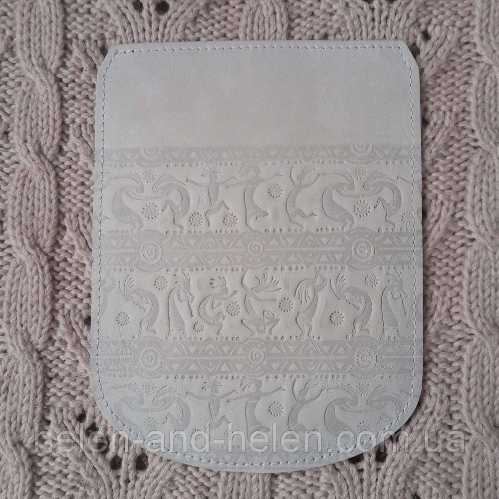 Клапан для рюкзака "Кокопеллi". Колір Білий, фото 1