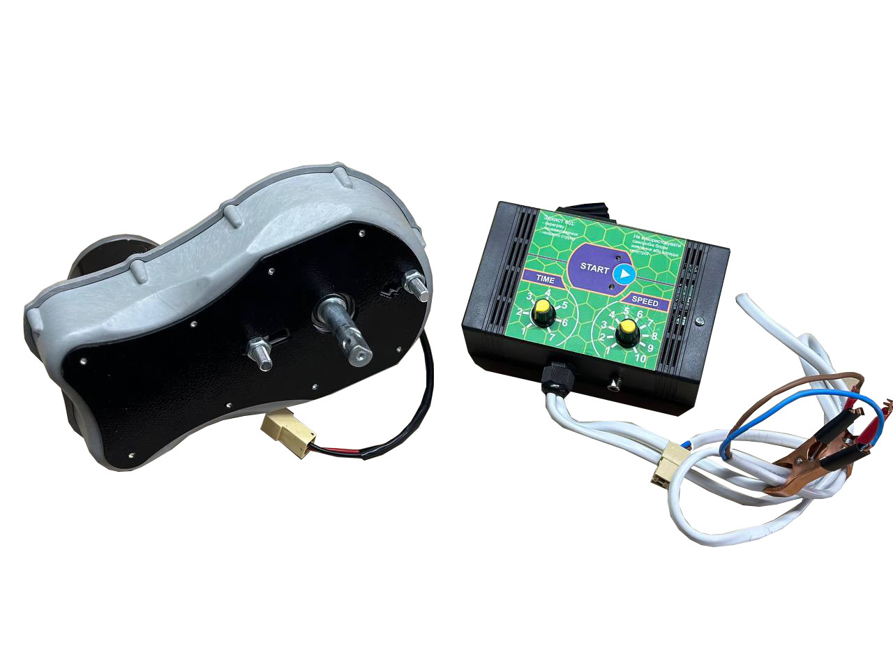 Електро-привід ДЛЯ МЕДОГОНКИ Pulse RD 1012 A (12 вольт, 100 Ват) — для редукторних медогонок, фото 1