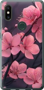 Чохол на Xiaomi Mi Mix 2s Пурпурова сакура "6075u-1438-5939"