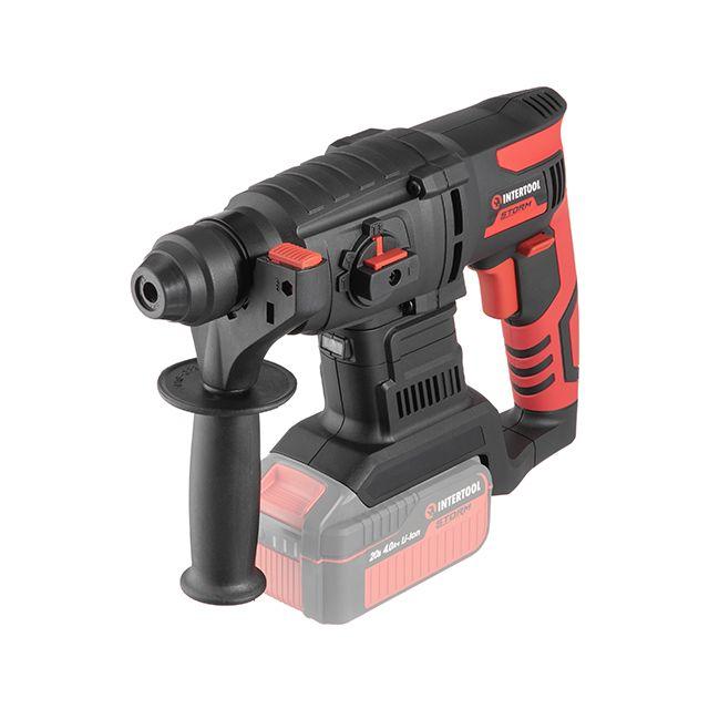 Перфоратор акумуляторний із безщітковим двигуном 20 В, без ЗП  INTERTOOL WT-9370, фото 1