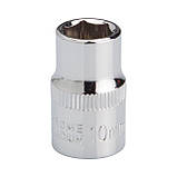 Головка шестигранна STORM 3/8", 10 мм, Cr-V INTERTOOL ET-0410, фото 2