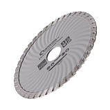 Диск відрізний по каменю TURBO алмазний, 125мм, 16-18% INTERTOOL CT-2002, фото 3