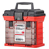 Органайзер багатофункціональний для метизів 11" 279*184*260 мм INTERTOOL BX-4020, фото 2