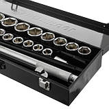 Набір інструментів 21 од., STORM, 3/4", Cr-V INTERTOOL ET-8321, фото 5