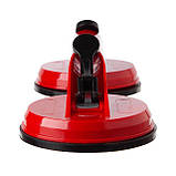 Тримач-присоска для скла подвійна INTERTOOL HT-7102, фото 3