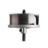 Набір корончастих свердел по гіпсокартону збірний, 60-90 мм, 5 розмірів, висота 30 мм INTERTOOL BT-0025, фото 2