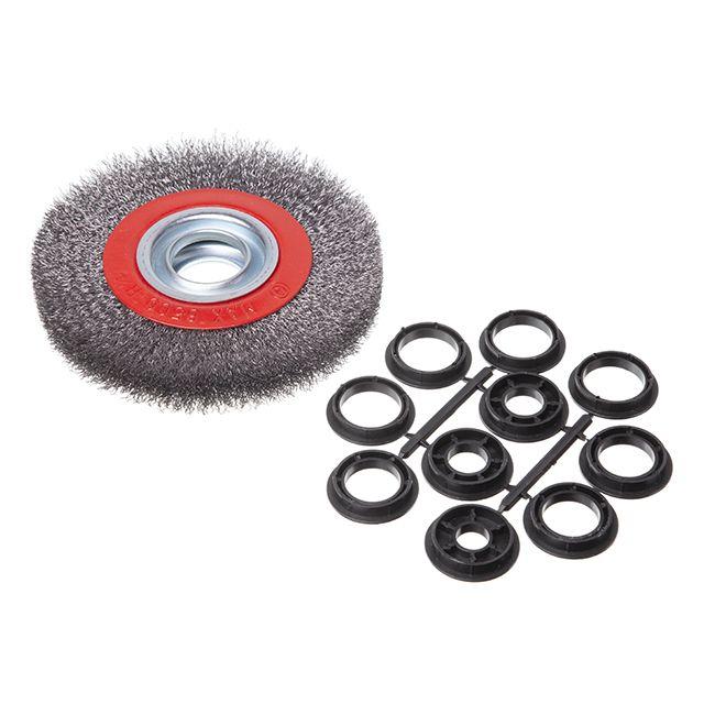 Щітка кільцева 150*32 мм (кручений дріт) INTERTOOL BT-6150, фото 1