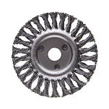 Щітка кільцева 150*22.2 мм (пучки крученого дроту) INTERTOOL BT-7150, фото 2