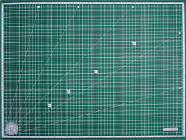 Килимок поверхня для арт робіт двосторонній 3мм, 60х45 см (А2), MornSun, Тайвань