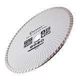 Диск відрізний по каменю TURBO алмазний, 230 мм, 16-18% INTERTOOL CT-2005, фото 3