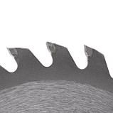 Диск пиляльний по деревині з твердосплавними напайками 125*22*1.4 мм, 30 зубів INTERTOOL CT-3013, фото 2