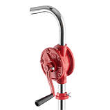 Насос для мастила ручний роторний 26 л/хв INTERTOOL HT-0067, фото 2