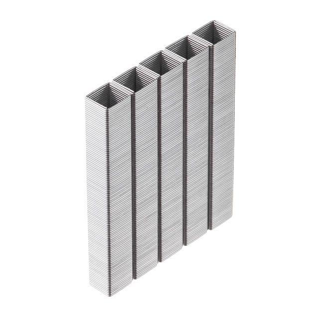 Скоба гартована 10 мм, уп. 1000 шт, ширина - 11.3 мм, переріз - 0.70 мм (під пістолет RT-0201) INTERTOOL, фото 1