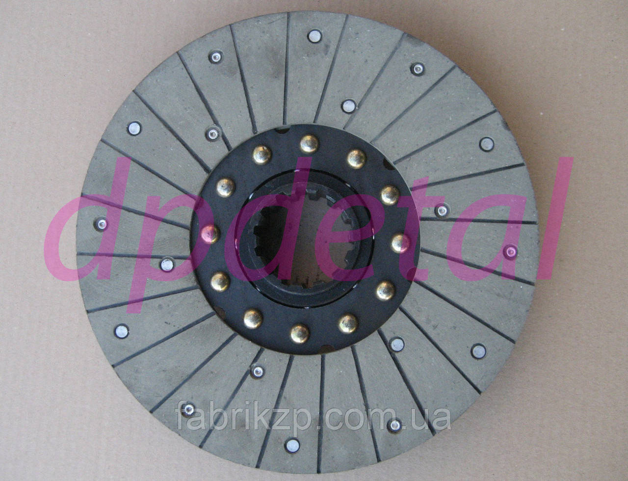 Диск ведомий муфти ВОМ ЮМЗ (на кульках) 45-1604050-А4 , фото 1