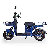 Електроскутер FADA Flit Cargo 600W жовтий, фото 7