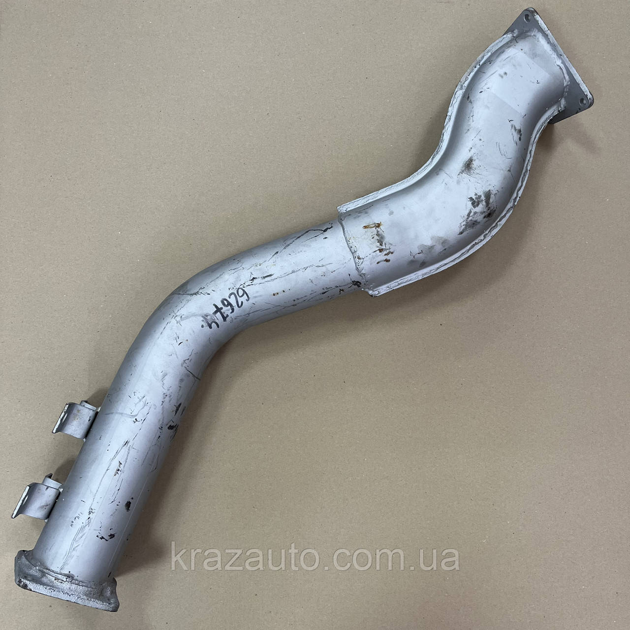 Труба приймальна КрАЗ 6437-1203010, фото 1