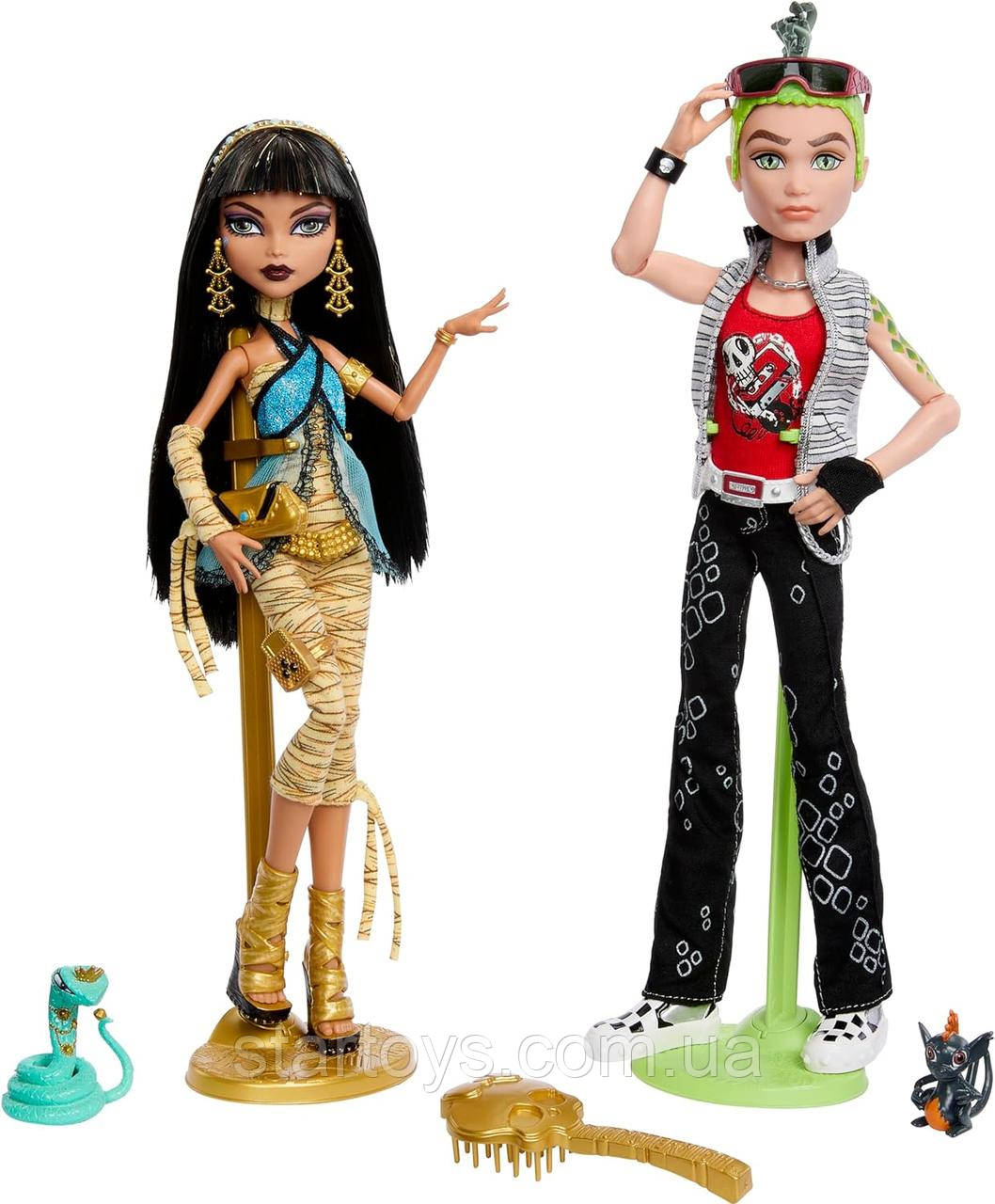 Колекційна репродукція Монстер Хай Клео Де Ніл та Дьюс Горгон Monster High Cleo De Nile & Deuce Gorgon