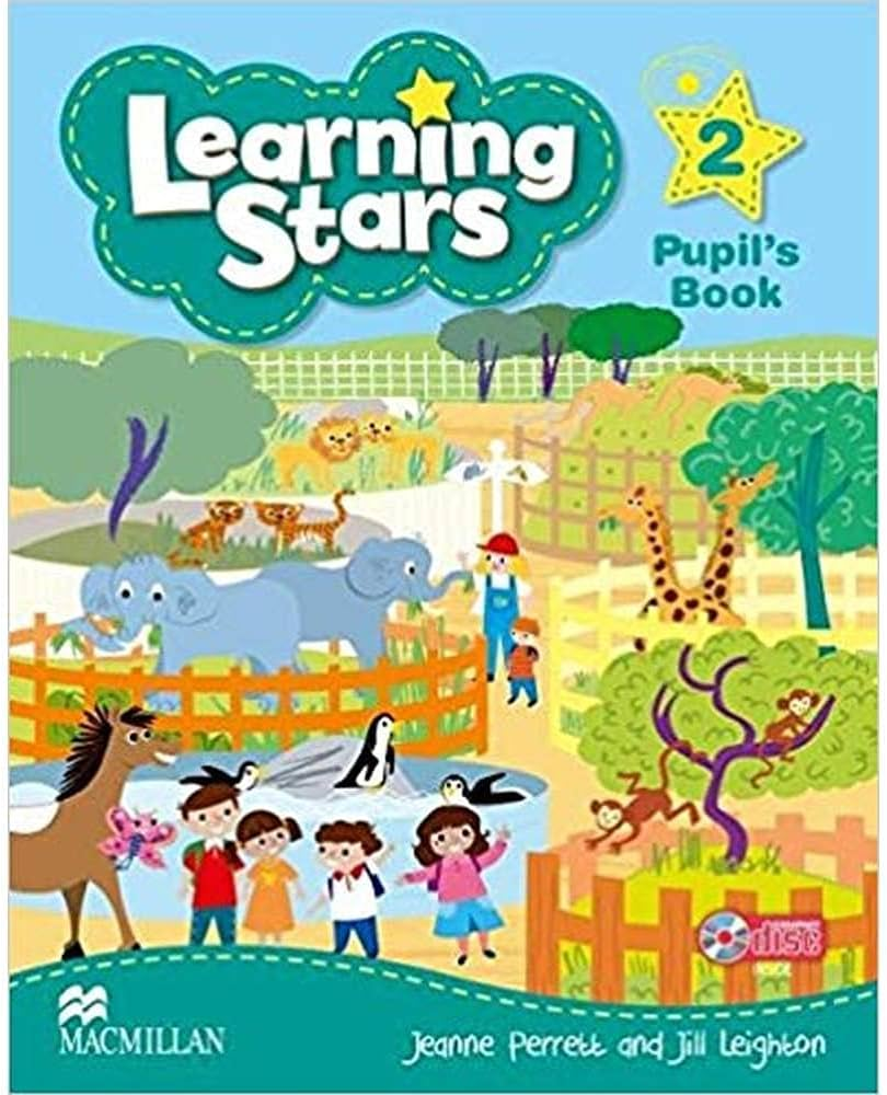 Підручник англійської мови Learning Stars 2 Pupil's Book + CD-ROM