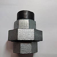 Американка чавунна пряма 1-1/2"вн (ДУ40)