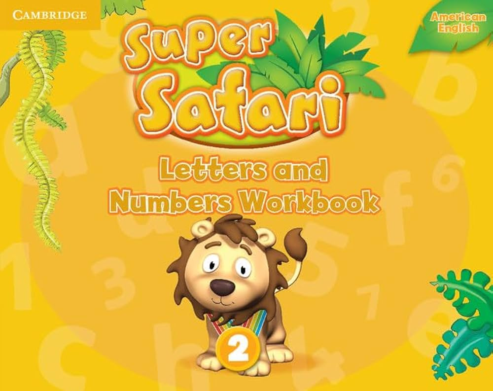 Книга Super Safari 2 Letters and Numbers Workbook